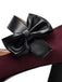 Vintage Mary Jane Bow Chunky Heel Shoes — 1950s style that transcends decades
