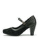 Vintage Mary Janes Pointed Toe Buckle Block Heel Pumps, vintage fashion, retro style - perfect for women who love vintage and retro fashion