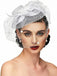 Vintage Mesh Feather Bow Hair Accessories - vintage fashion, retro style