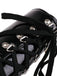 Vintage Patent Leather Lace-Up High Heel Boots, vintage fashion, retro style - perfect for women who love vintage and retro fashion