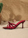 Vintage Patent Leather Strappy Bow High Heels | vintage fashion, retro style, classic elegance - perfect for retro fashion enthusiasts