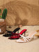 Vintage Patent Leather Strappy Bow High Heels: beautiful vintage fashion, retro style, classic elegance with timeless appeal
