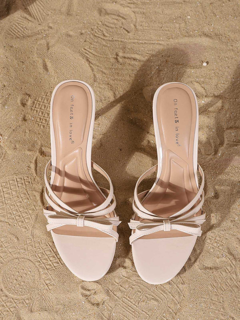Vintage Patent Leather Strappy Bow High Heels - vintage fashion, retro style, classic elegance for vintage lovers