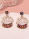 Vintage Rhinestone Birthday Cake Earrings — the 1950s finishing touch that makes her outfit sing