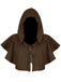Vintage Solid Halloween Hooded Grim Reaper Cloak - vintage fashion, retro style