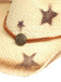 Vintage Wide Brim Star Cowgirl Sun Hat — 1950s elegance in the palm of her hand