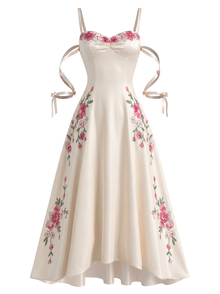 [Pre-Sale] White 1950s Floral Vintage Classic Top 2