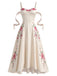 [Pre-Sale] White 1950s Floral Vintage Classic Top 2