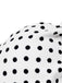 White 1940s Polka Dot Lace Up Halter Swimsuit — because 1940s glamour never goes out of style