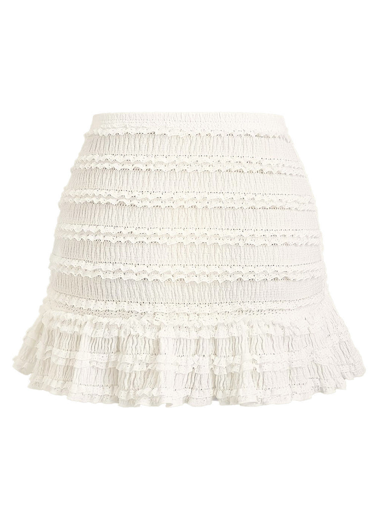 White 1960s Skirts 3