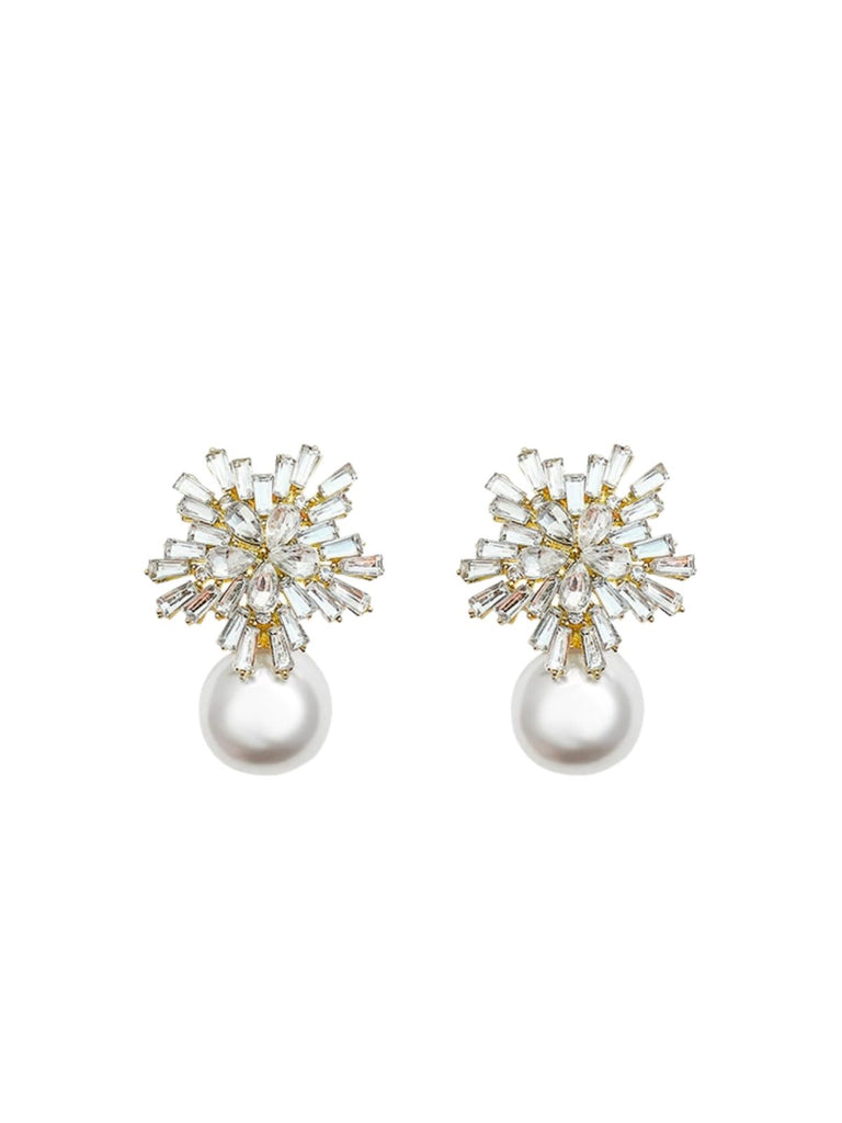 White Floral Vintage Classic Accessory