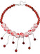 White Halloween Blood Gothic Necklace: vintage detail work for the woman who notices