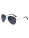 White Retro Party Sunglasses