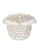 She adds this White Rhinestone Letter Party Big Cap Hat and suddenly it's vintage perfection
