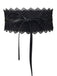 Wide Lace Floral Tie-Up Waist Belt, vintage tie, classic accessory - perfect for women who love vintage and retro fashion