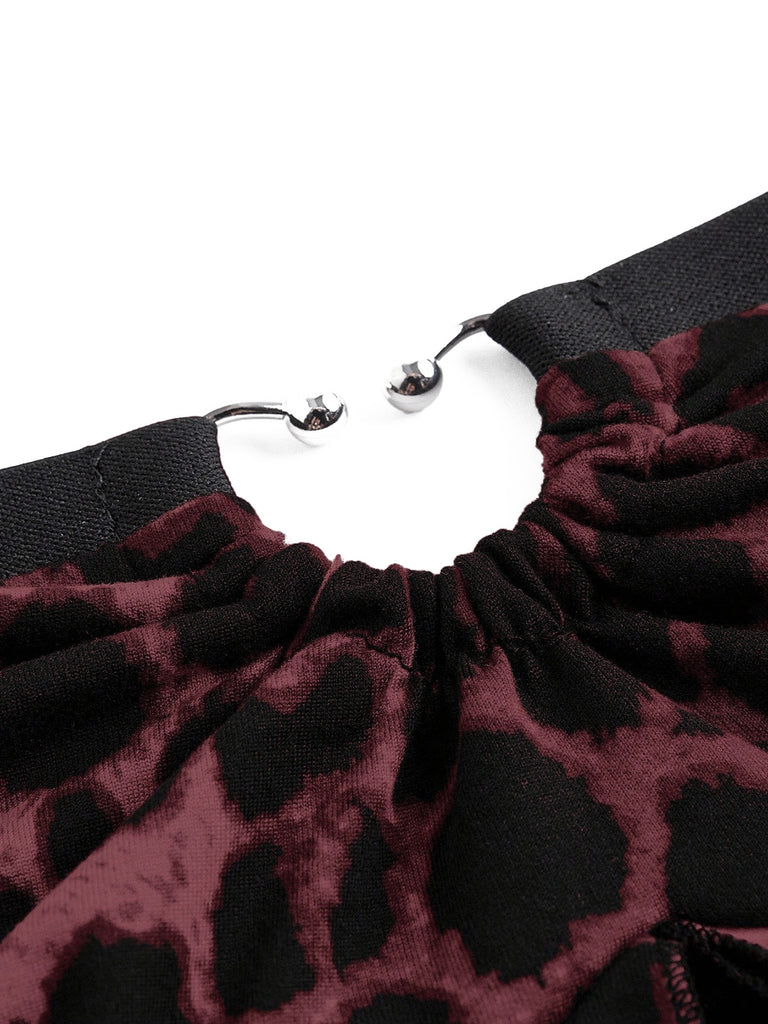 Wine Red 1970s Lace Cami Classic Top 3
