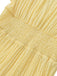Yellow 1940s Puff Sleeve Button-Down Midi Dress - vintage dress, retro fashion