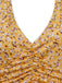 Yellow 1940s Vintage Retro Dress 4