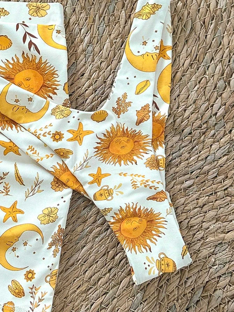 Yellow 1970s Bikini Set Cover Up 3PCS, vintage swimsuit, pin-up swimwear - perfect for women who love vintage and retro fashion