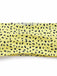 Yellow 1970s Kiwi Print Bandeau Bikini Set - vintage swimwear, retro swimsuit, pin-up style for vintage lovers