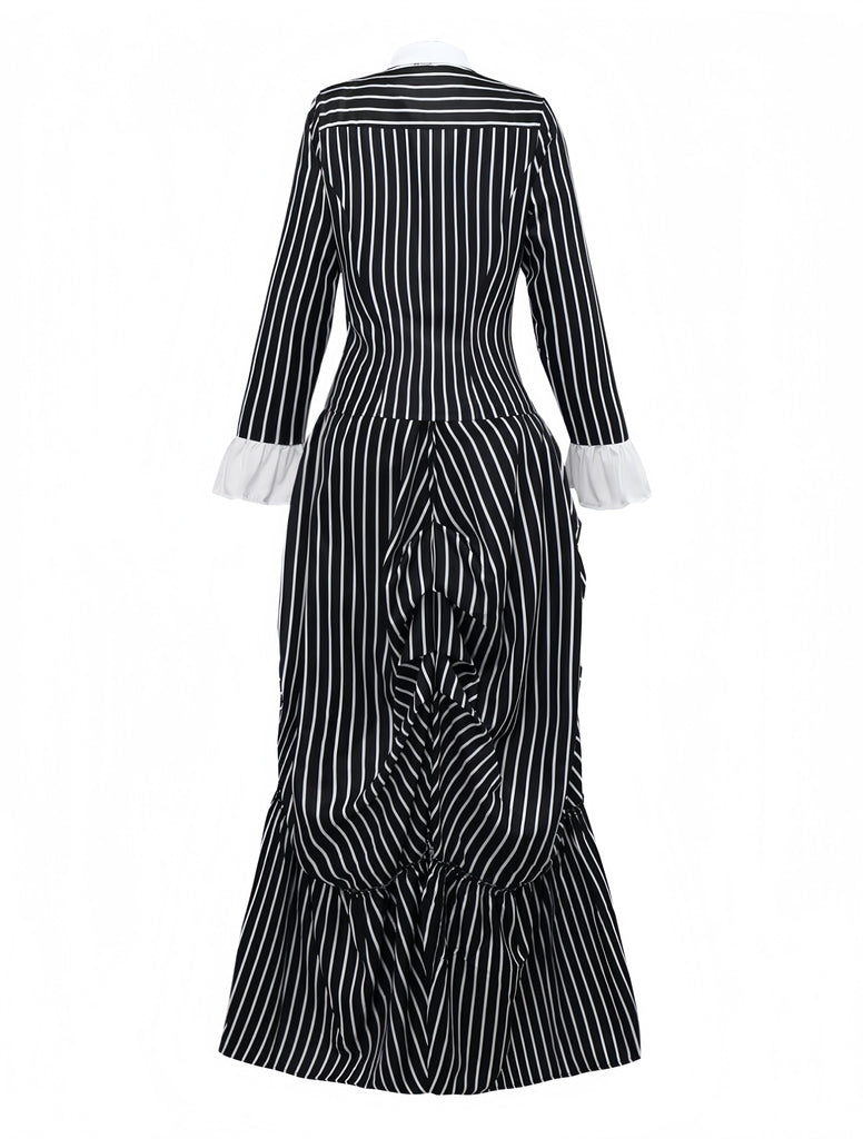 Black 1940s Striped The Nightmare Before Christmas Suit