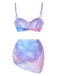 1970s Shell Pearl Chain Swimsuit & Cover-Up