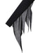 1970s Lace-Up Gothic Witch Costume Dress Set