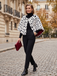 Halloween Dalmatian Cosplay Gown Cape