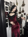 1930s Lace Long Sleeve Fishtail Dress