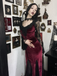 1930s Lace Long Sleeve Fishtail Dress