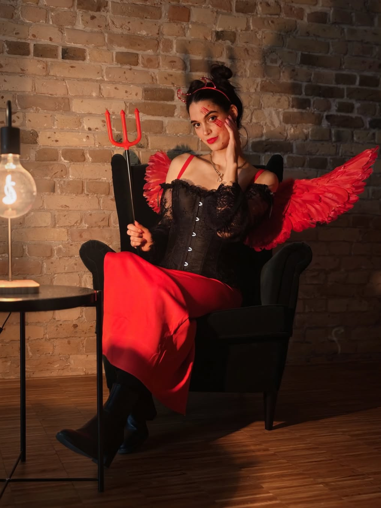 Halloween Steampunk Lace Patchwork Corset