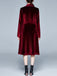 1950s Solid Patchwork Velvet Coat