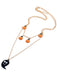 Retro Halloween Pumpkin Necklace