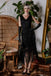 1920s Beaded Fringed Flapper Dress, classic 1920s style elegant retro fashion - Image 4