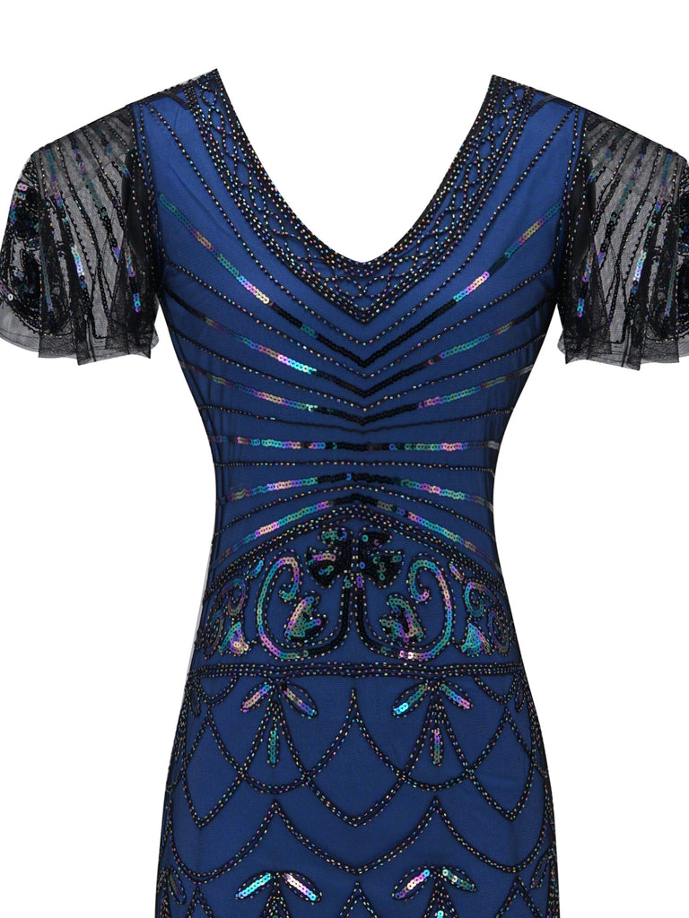 1920s Fringed Flapper Gatsby Dress — vintage elegance for the modern woman