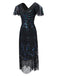 1920s Fringed Flapper Gatsby Dress: timeless style reimagined