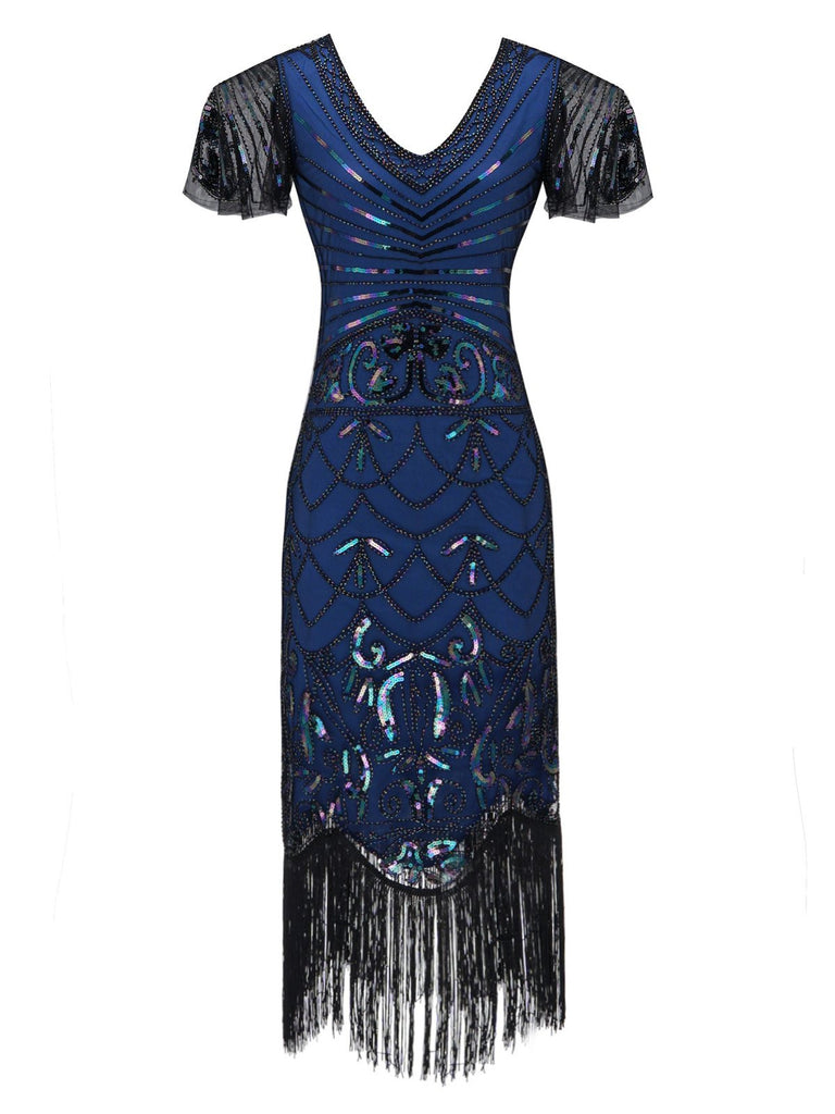 1920s Fringed Flapper Gatsby Dress: timeless style reimagined