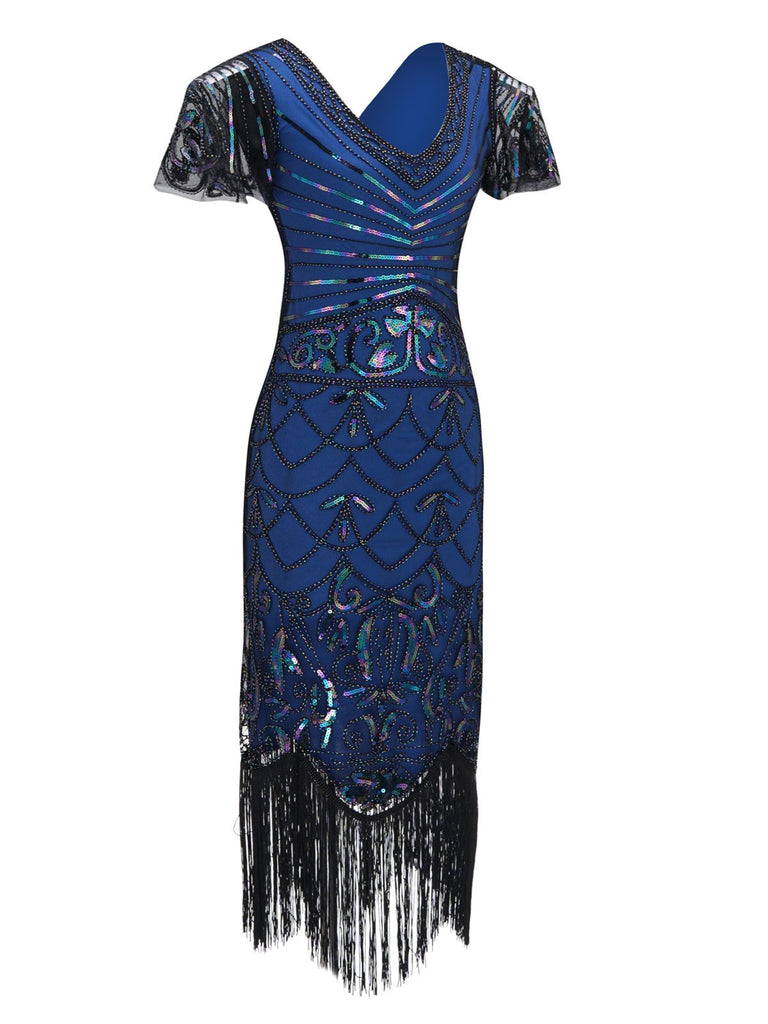 1920s Fringed Flapper Gatsby Dress: timeless style reimagined