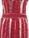 1920s Leaves Sequined Tassel Dress: timeless style reimagined