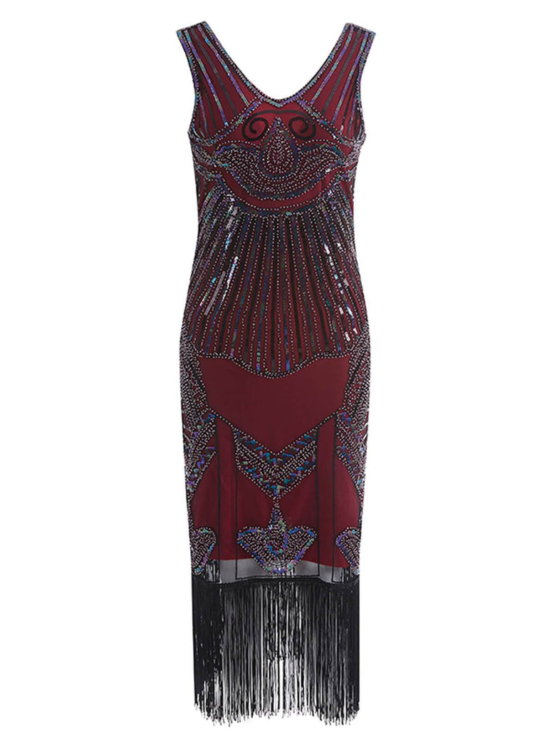 1920s Sequin Flapper Gatsby Dress: timeless style reimagined