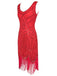 1920s Sequin Fringed Flapper Dresses — vintage elegance for the modern woman