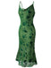 Green 1930s Floral Vintage Dress: timeless style reimagined