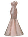 1930s Vintage Sequin Strapless Dress — the kind of 1930s dress that makes strangers smile