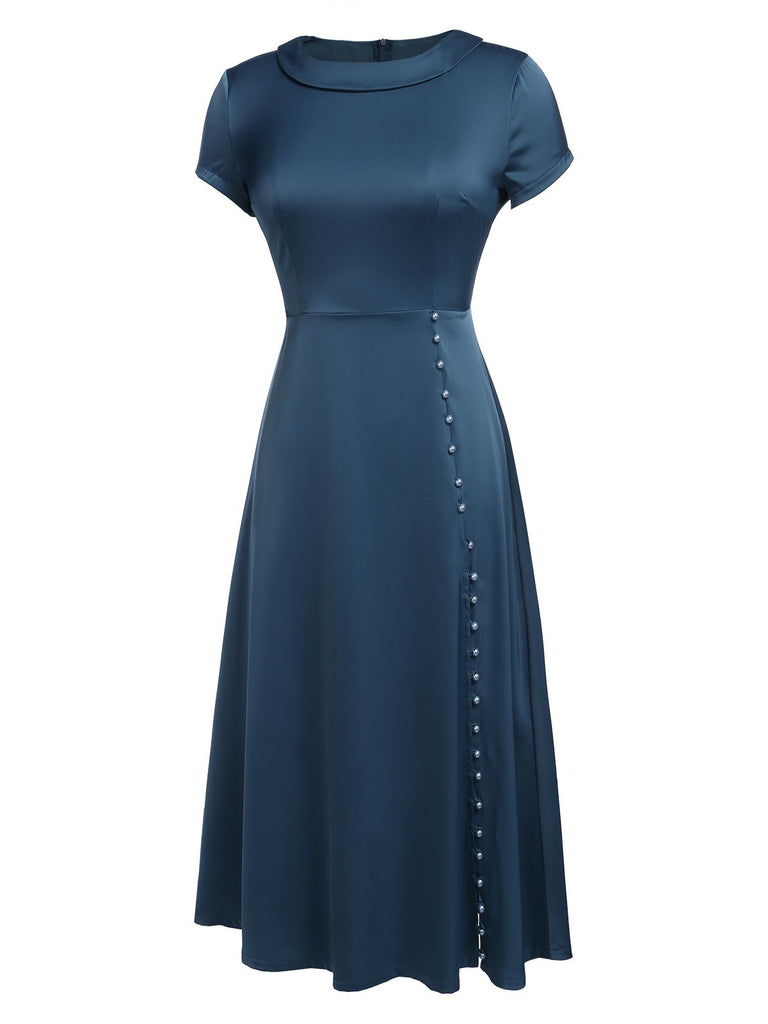 1940s Pearl Buttons Darlene Dress | 1940s | vintage dress, retro fashion