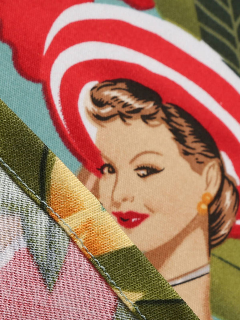 1950s Bikini Girls Swing Dress — vintage elegance for the modern woman