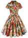 1950s Bikini Girls Swing Dress, classic 1950s style summer beach collection - Image 2