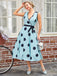 1950s Bow Polka Dot Swing Dress: timeless style reimagined