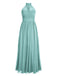 1950s Chiffon Sleeveless Solid Vintage Dress: timeless style reimagined