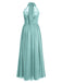 1950s Chiffon Sleeveless Solid Vintage Dress — vintage elegance for the modern woman