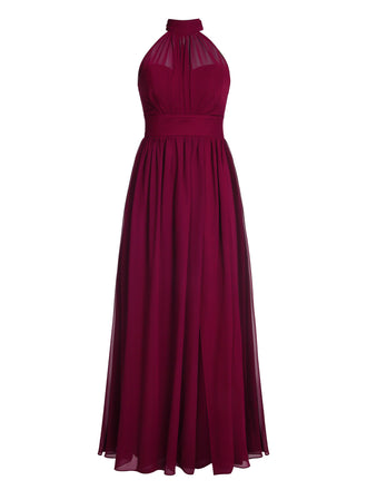 1950s Chiffon Sleeveless Solid Vintage Dress: timeless style reimagined